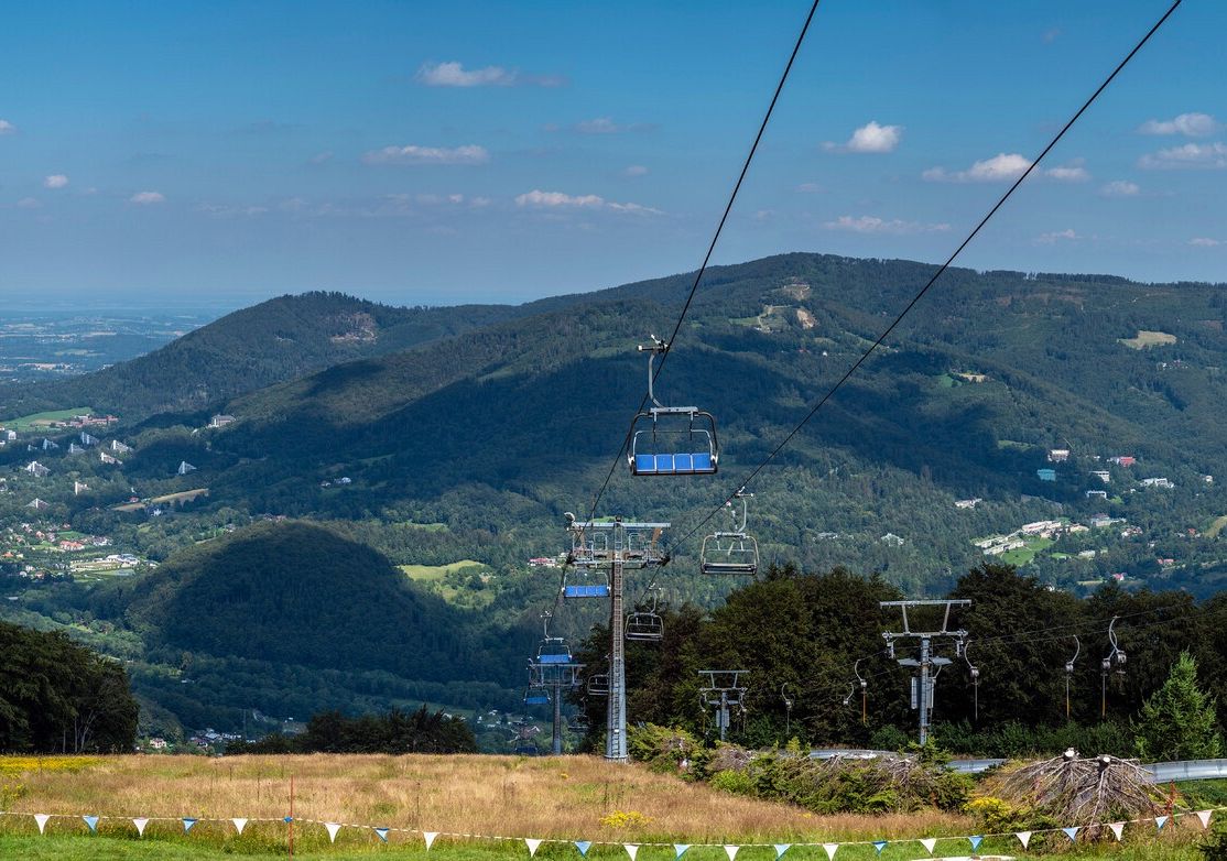 Całoroczna kolej linowa na Czantorię (995 m n.p.m)