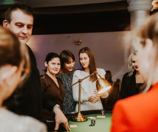 Grafika Goście firmowego spotkania integracyjnego