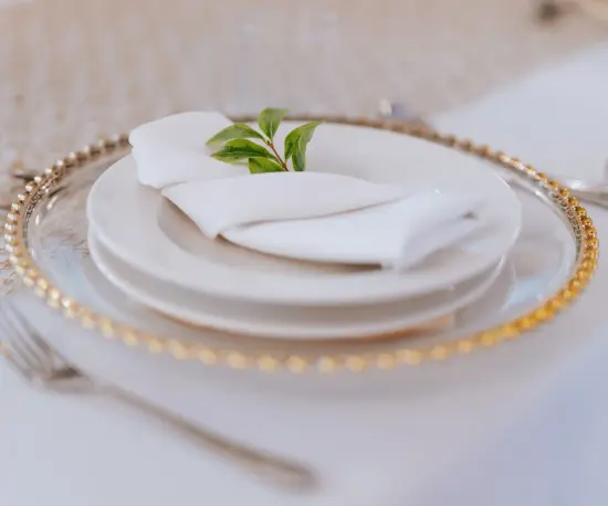 Grafika Eleganckie nakrycie stołu Dolce Vita